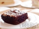 Рецепта Шоколадов сладкиш с кафе, прясно мляко, какао и ванилия